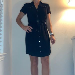 WHBM black dress